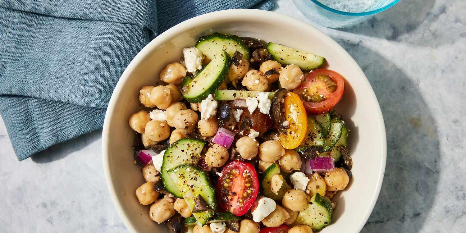 Greek Garbanzo Bean Salad Greek Garbanzo Bean Salad