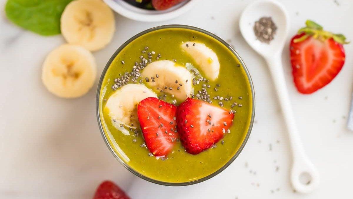 Strawberry Spinach Smoothie Strawberry Spinach Smoothie