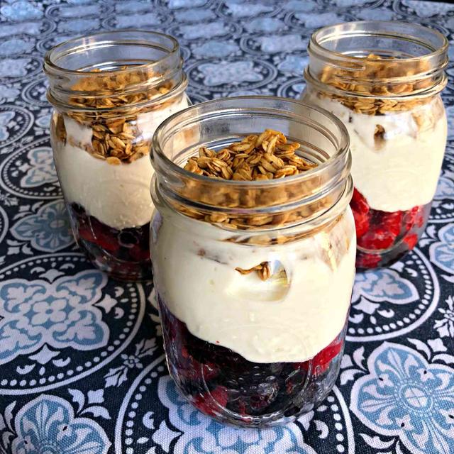 Make-Ahead Greek Yogurt Parfait Make-Ahead Greek Yogurt Parfait
