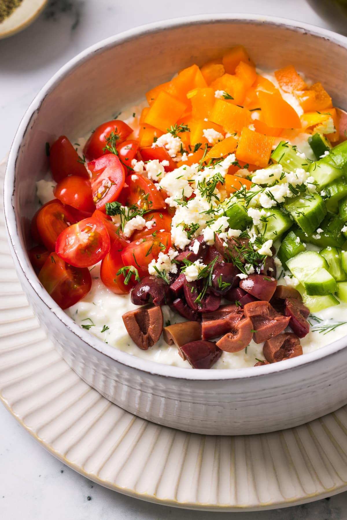 Greek Cottage Cheese Bowl Greek Cottage Cheese Bowl
