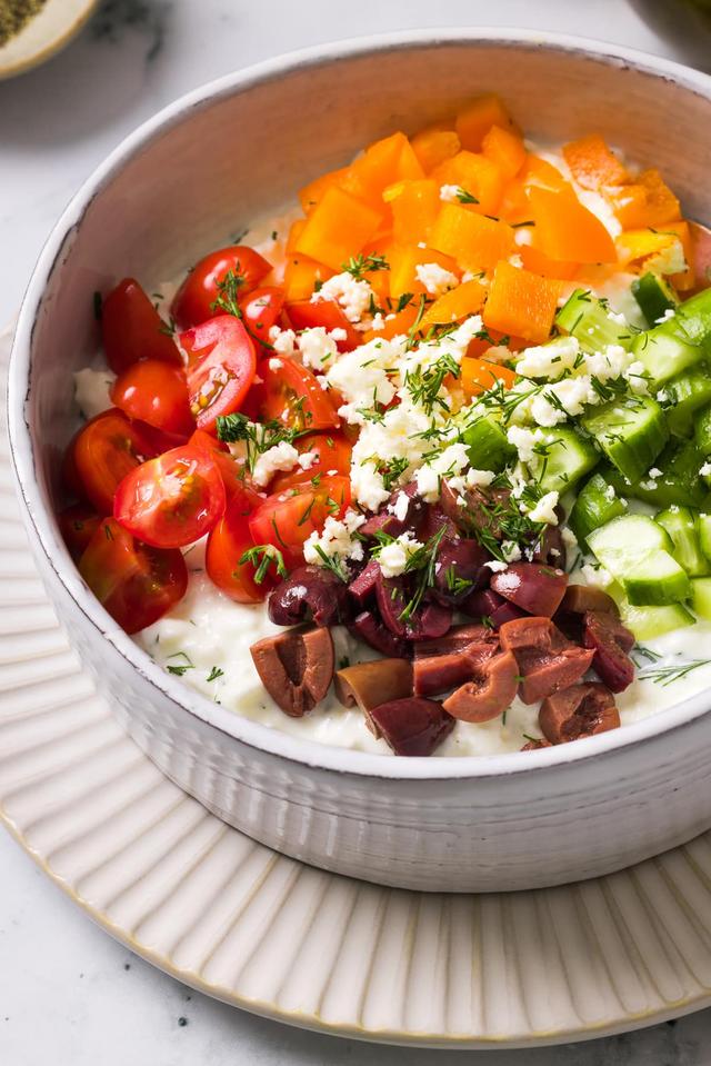 Greek Cottage Cheese Bowl Greek Cottage Cheese Bowl