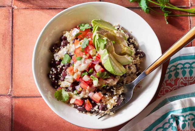 Black Bean-Quinoa Bowl Black Bean-Quinoa Bowl