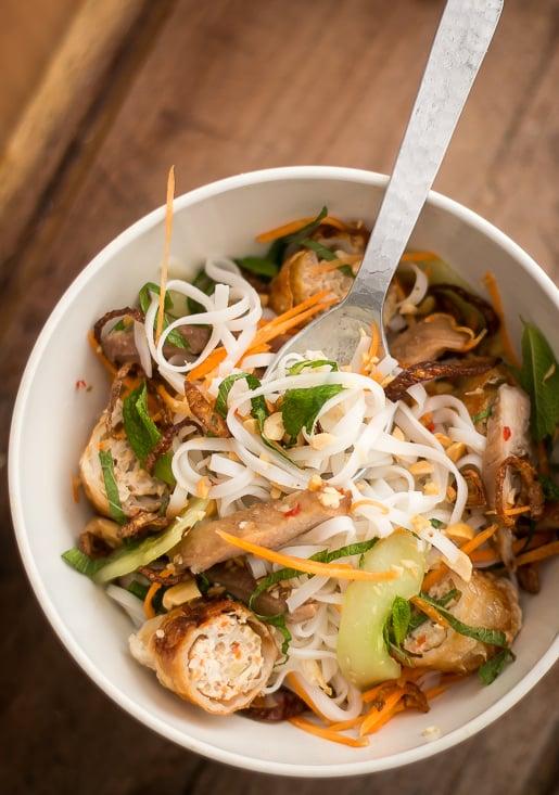 Vietnamese Rice Noodle Salad Vietnamese Rice Noodle Salad
