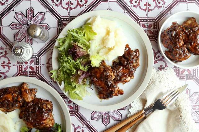 Balsamic Chicken Thighs Balsamic Chicken Thighs