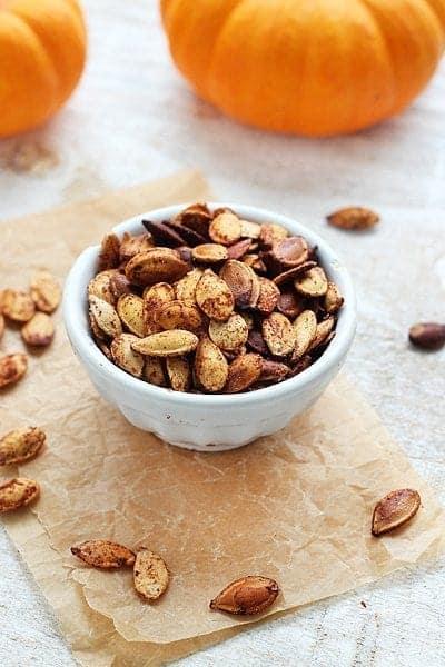 Pumpkin Pie Spiced Pumpkin Seeds Pumpkin Pie Spiced Pumpkin Seeds