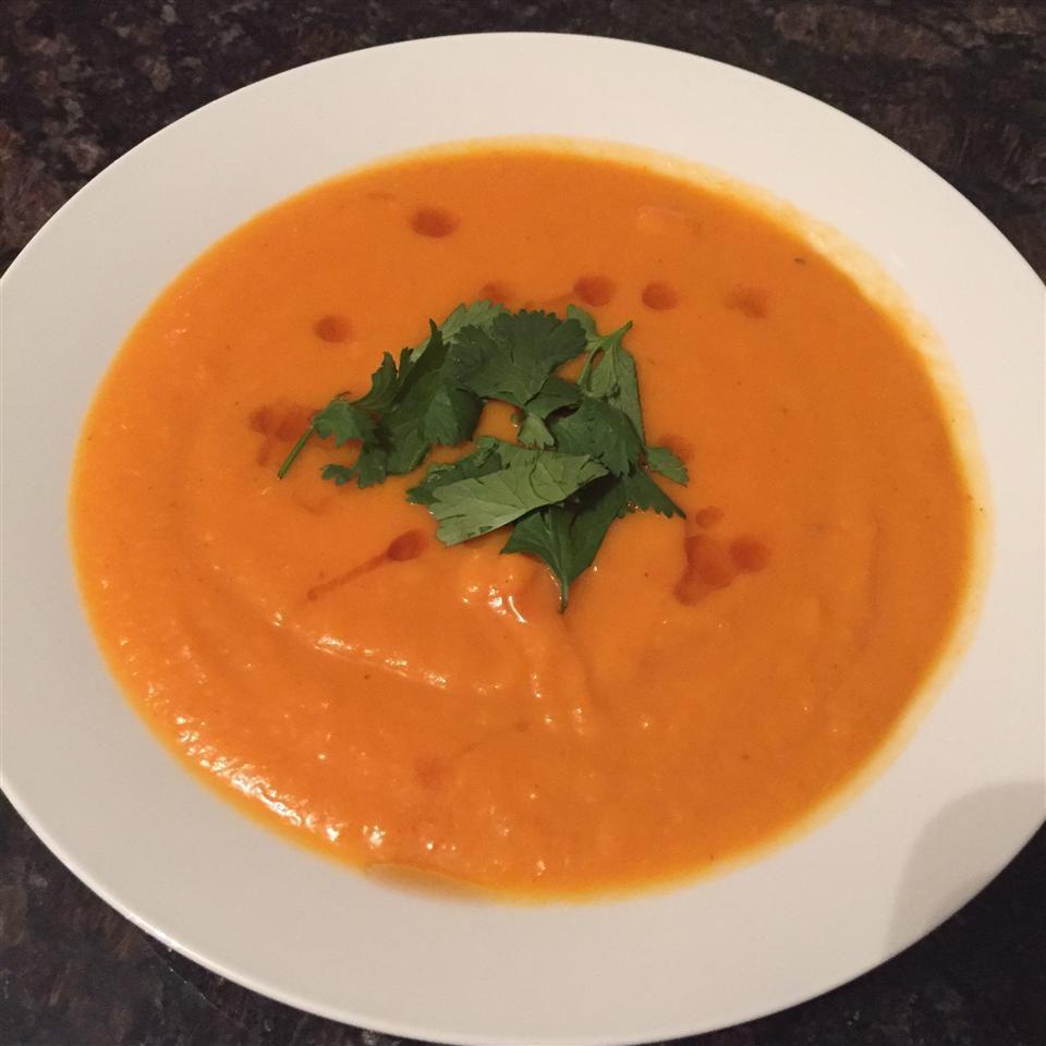Spicy Sweet Potato and Coconut Soup Spicy Sweet Potato and Coconut Soup
