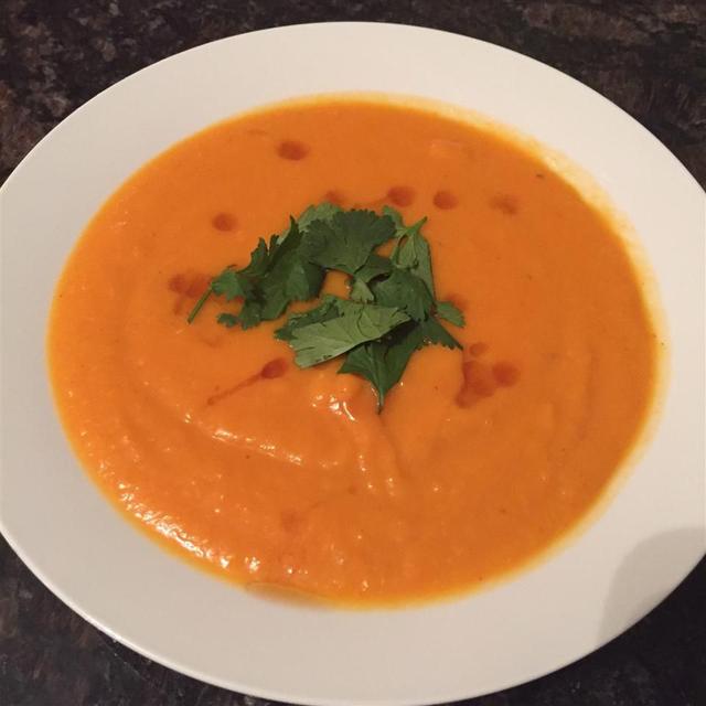 Spicy Sweet Potato and Coconut Soup Spicy Sweet Potato and Coconut Soup