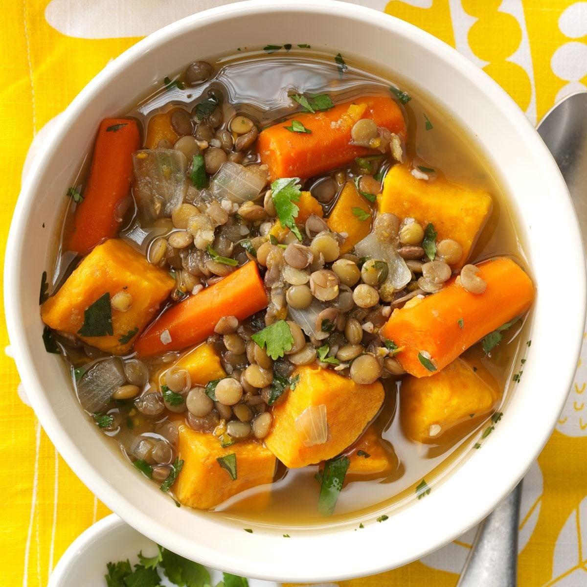 Sweet Potato Lentil Stew Sweet Potato Lentil Stew