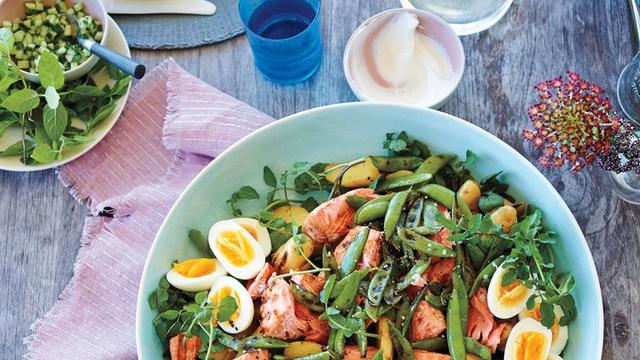 Grilled-Salmon Salad Grilled-Salmon Salad
