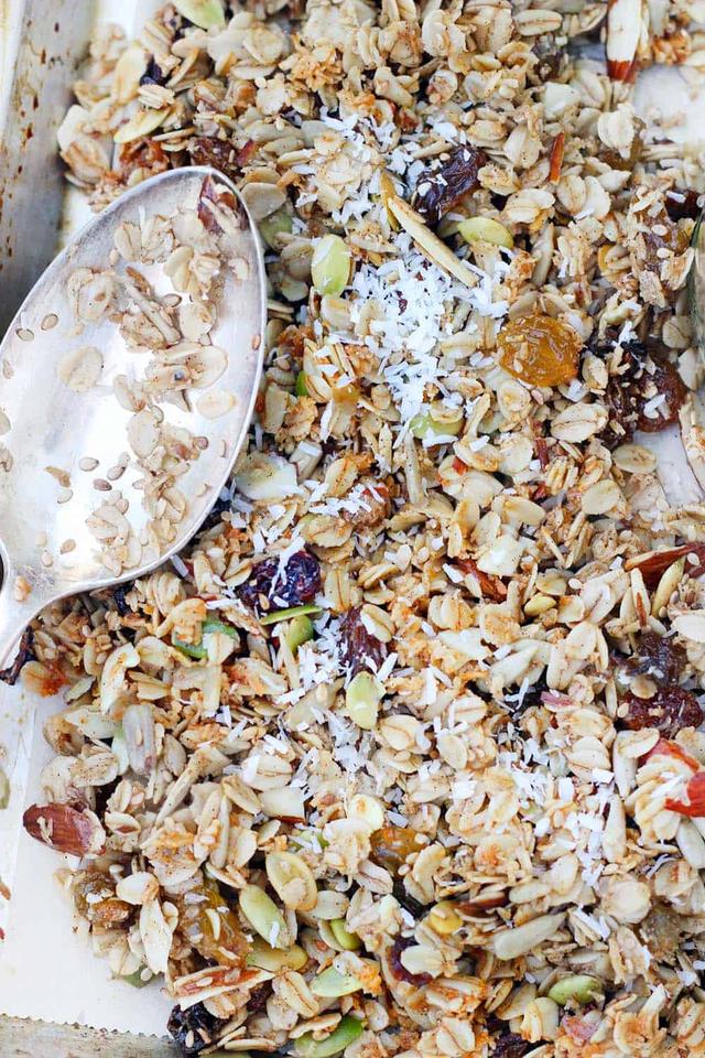 Coconut Granola with Almonds and Cardamom Coconut Granola with Almonds and Cardamom