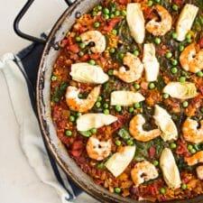 Easy Shrimp Paella Easy Shrimp Paella