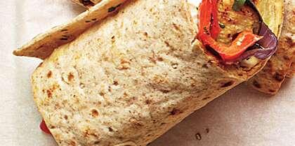 Grilled Veggie and Hummus Wraps Grilled Veggie and Hummus Wraps