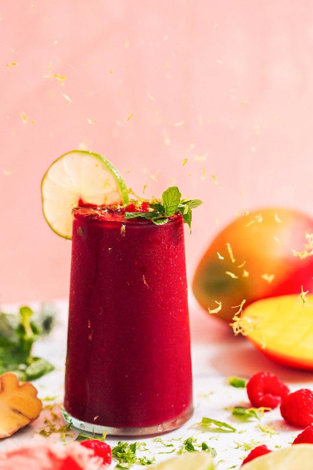 Vibrant Mango Beet Smoothie (Antioxidant-Packed!) Vibrant Mango Beet Smoothie (Antioxidant-Packed!)