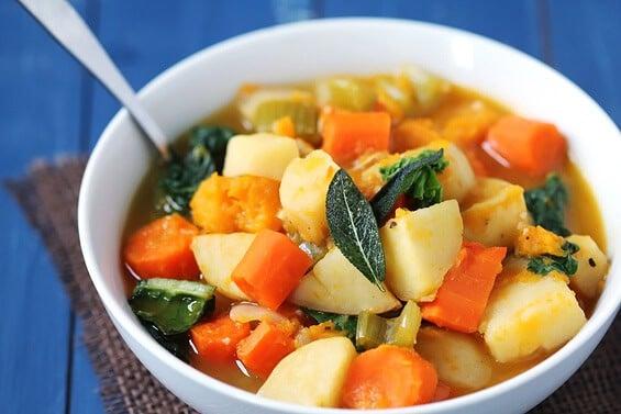 Slow Cooker Root Vegetable Stew Slow Cooker Root Vegetable Stew
