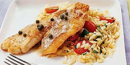 Tilapia Piccata Tilapia Piccata