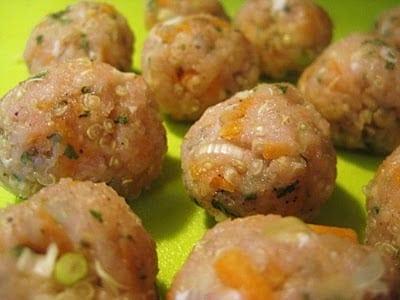 Asian Turkey Meatballs Asian Turkey Meatballs