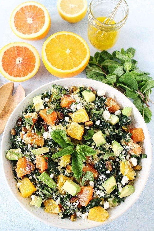 Orange, Avocado, and Kale Quinoa Salad Orange, Avocado, and Kale Quinoa Salad