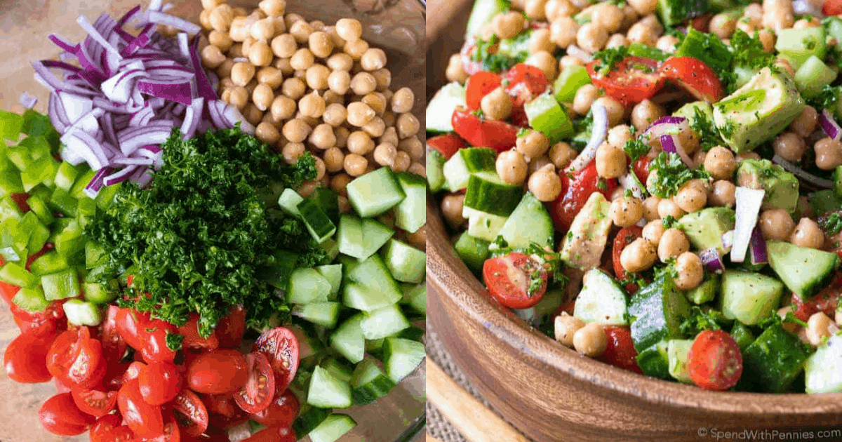 Chickpea Salad Chickpea Salad