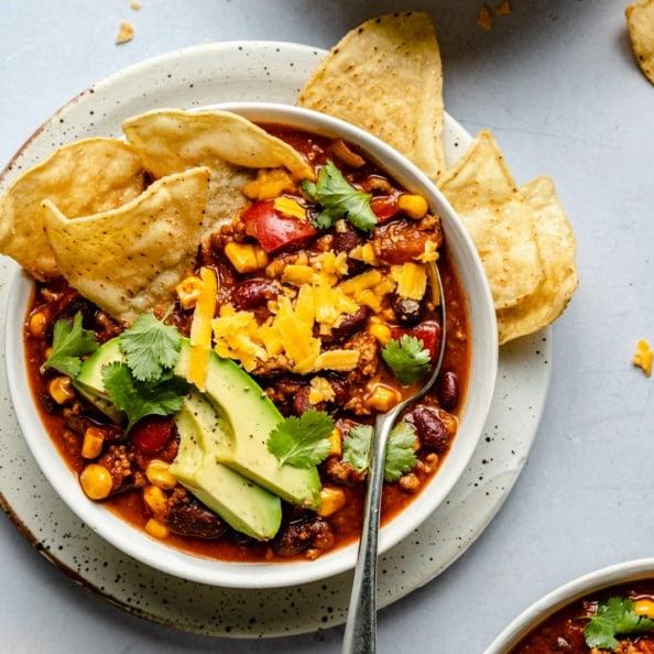 Seriously, The Best Healthy Turkey Chili Seriously, The Best Healthy Turkey Chili