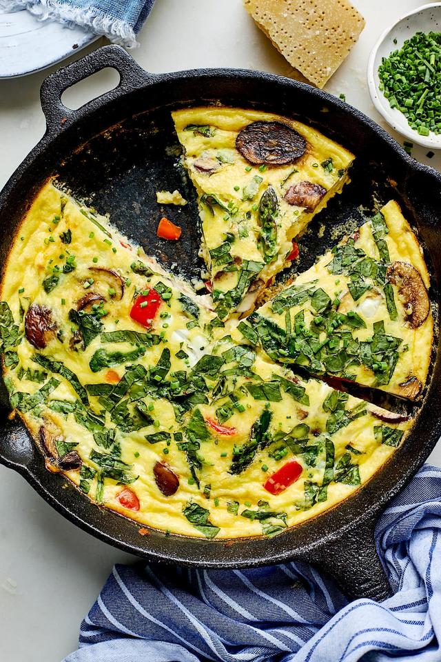 Cottage Cheese Frittata Cottage Cheese Frittata