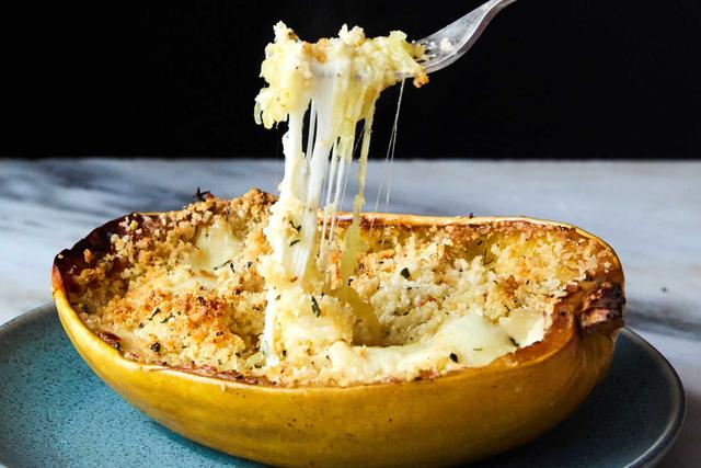 Baked Spaghetti Squash Baked Spaghetti Squash