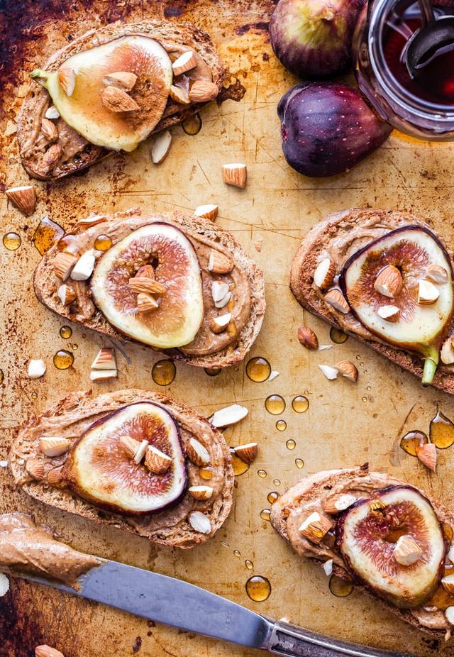 Fig and Almond Butter Toast Fig and Almond Butter Toast