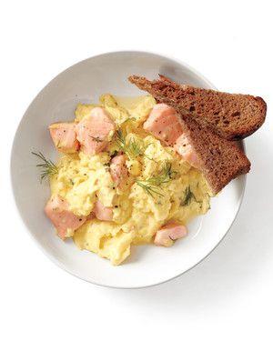 Salmon and Scrambled Eggs Salmon and Scrambled Eggs