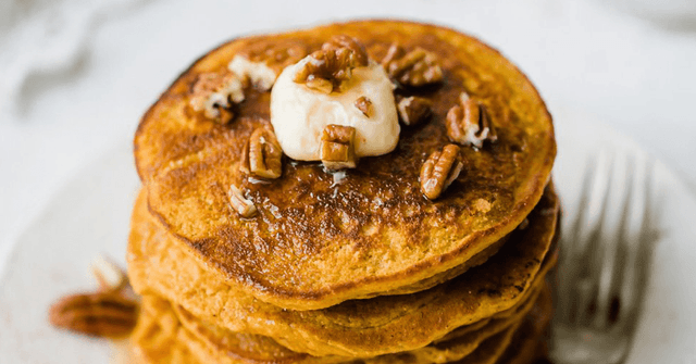 Healthy Pumpkin Oatmeal Pancakes Healthy Pumpkin Oatmeal Pancakes