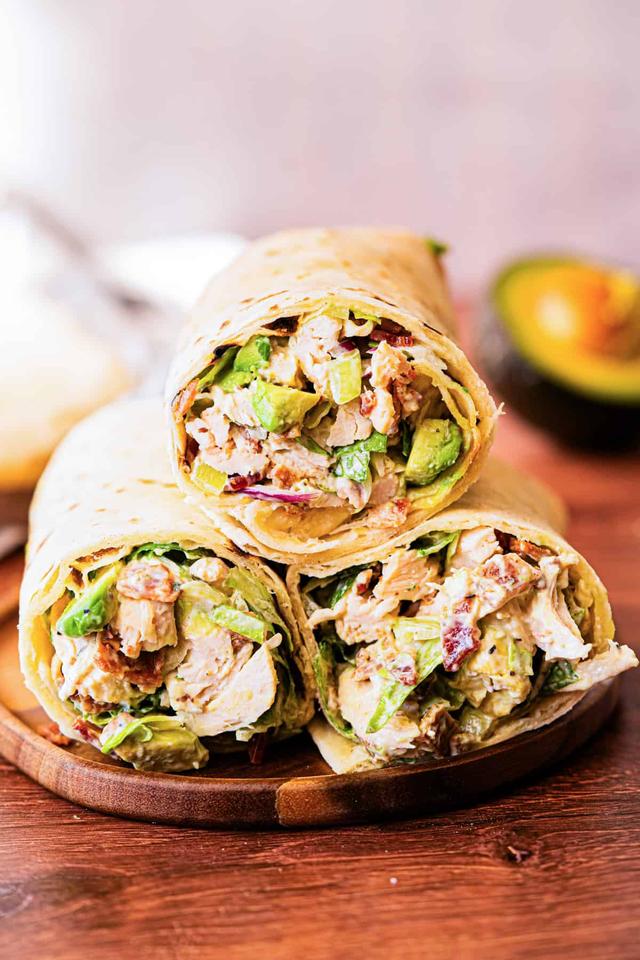 Chicken Bacon Avocado Wrap Chicken Bacon Avocado Wrap