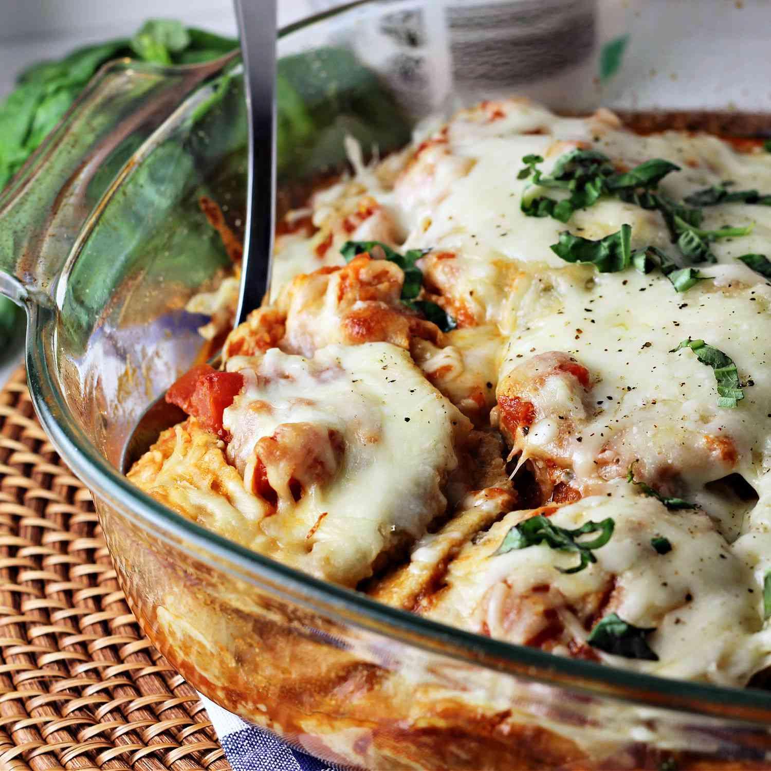 Baked Eggplant Parmesan Baked Eggplant Parmesan