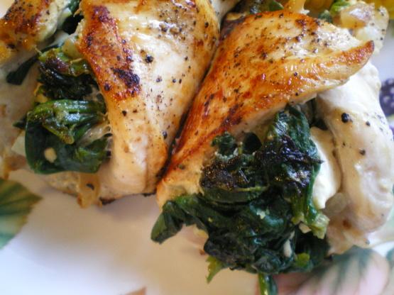 Spinach and Feta Stuffed Chicken Spinach and Feta Stuffed Chicken