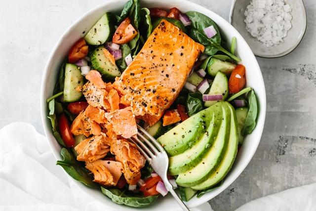 Salmon Avocado Salad Salmon Avocado Salad