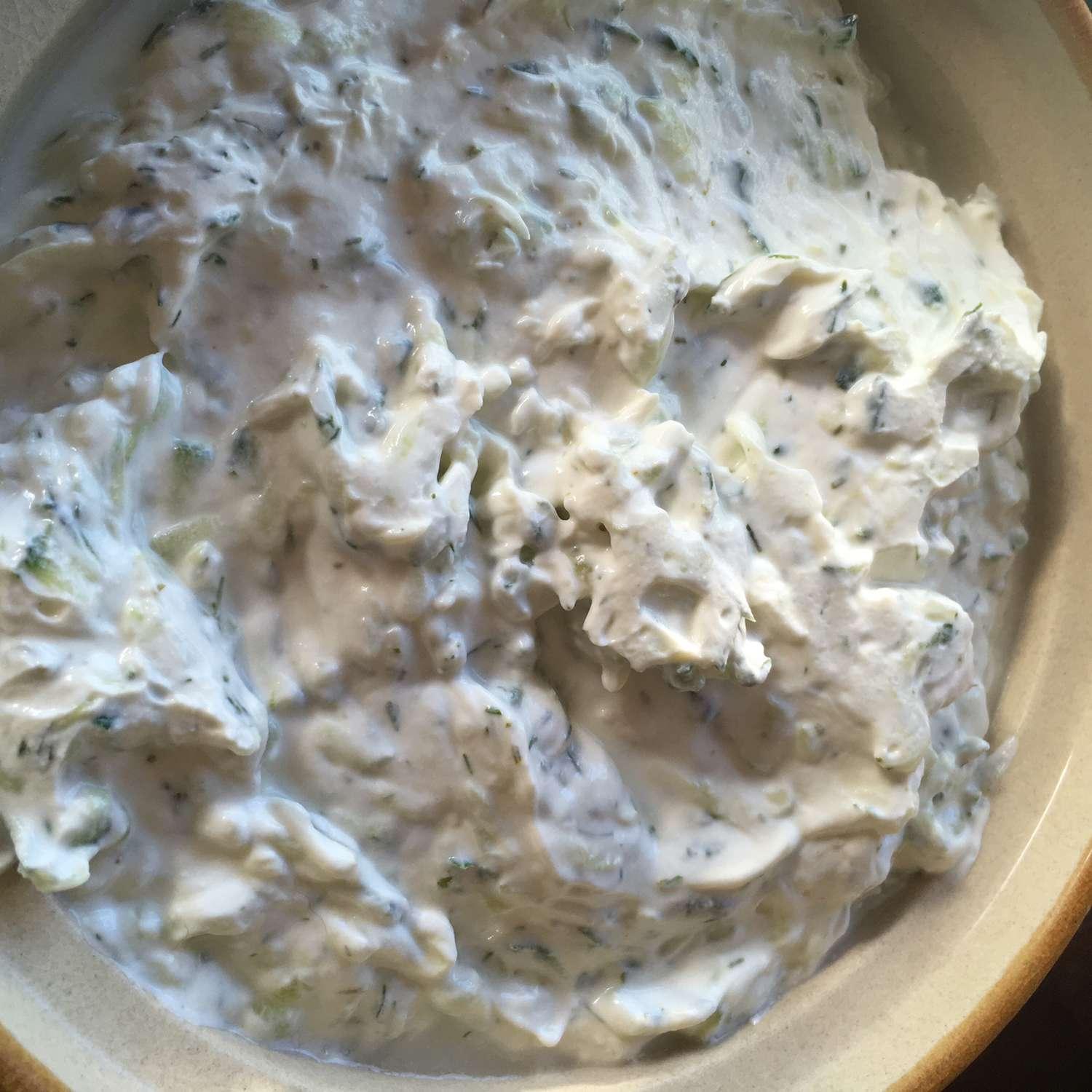 Tzatziki Sauce -Yogurt and Cucumber Dip Tzatziki Sauce -Yogurt and Cucumber Dip