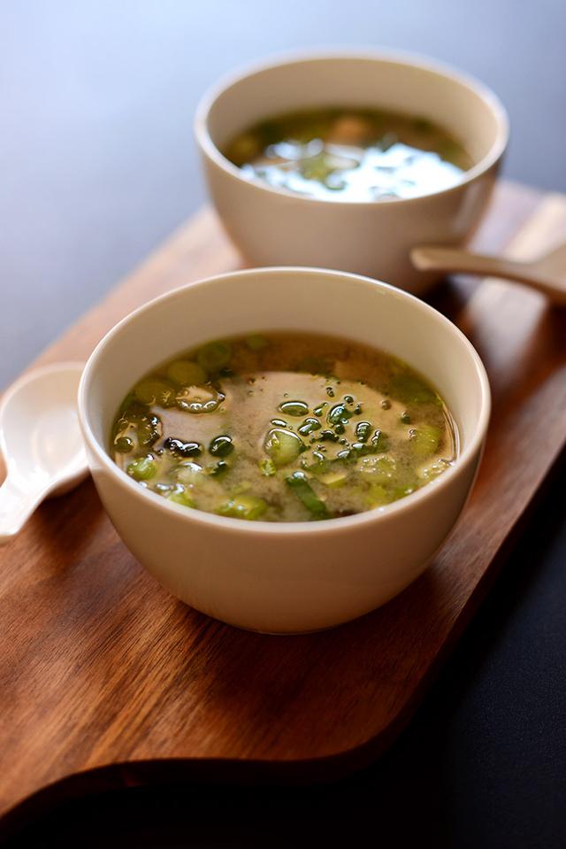 15-Minute Miso Soup with Greens and Tofu 15-Minute Miso Soup with Greens and Tofu