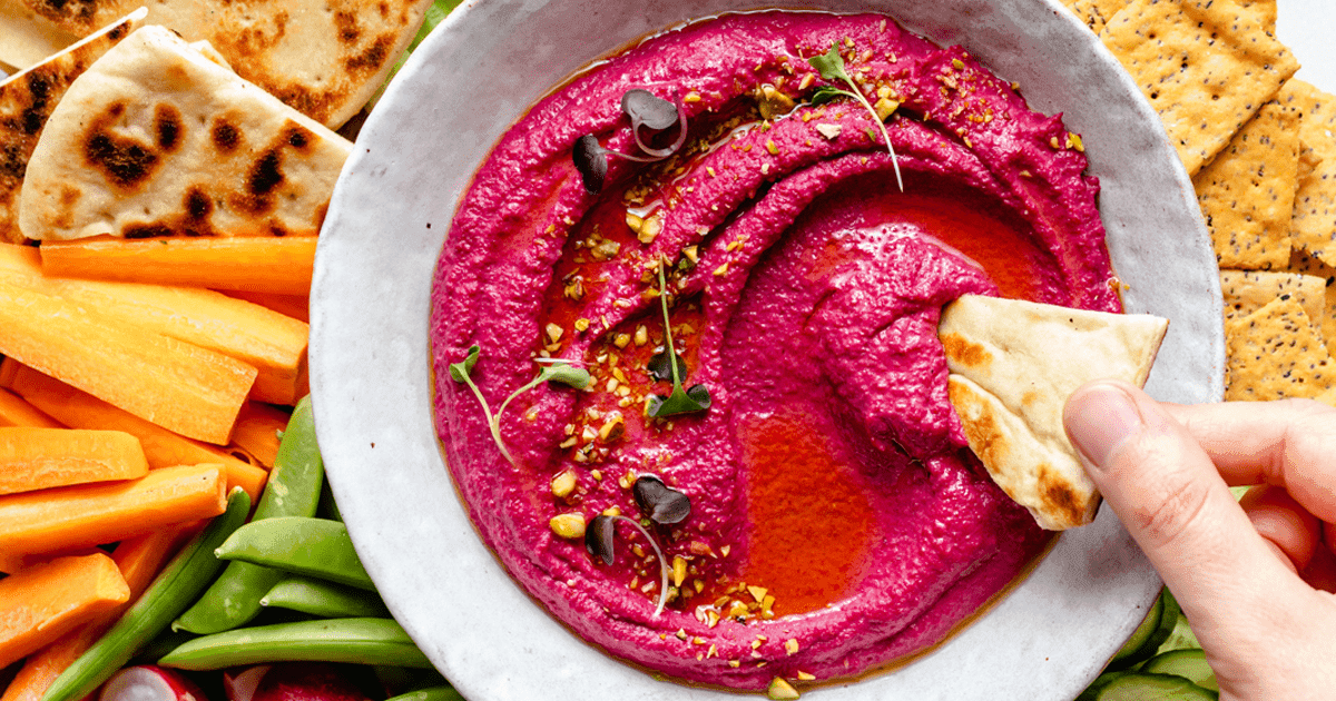 Roasted Beet Hummus Roasted Beet Hummus