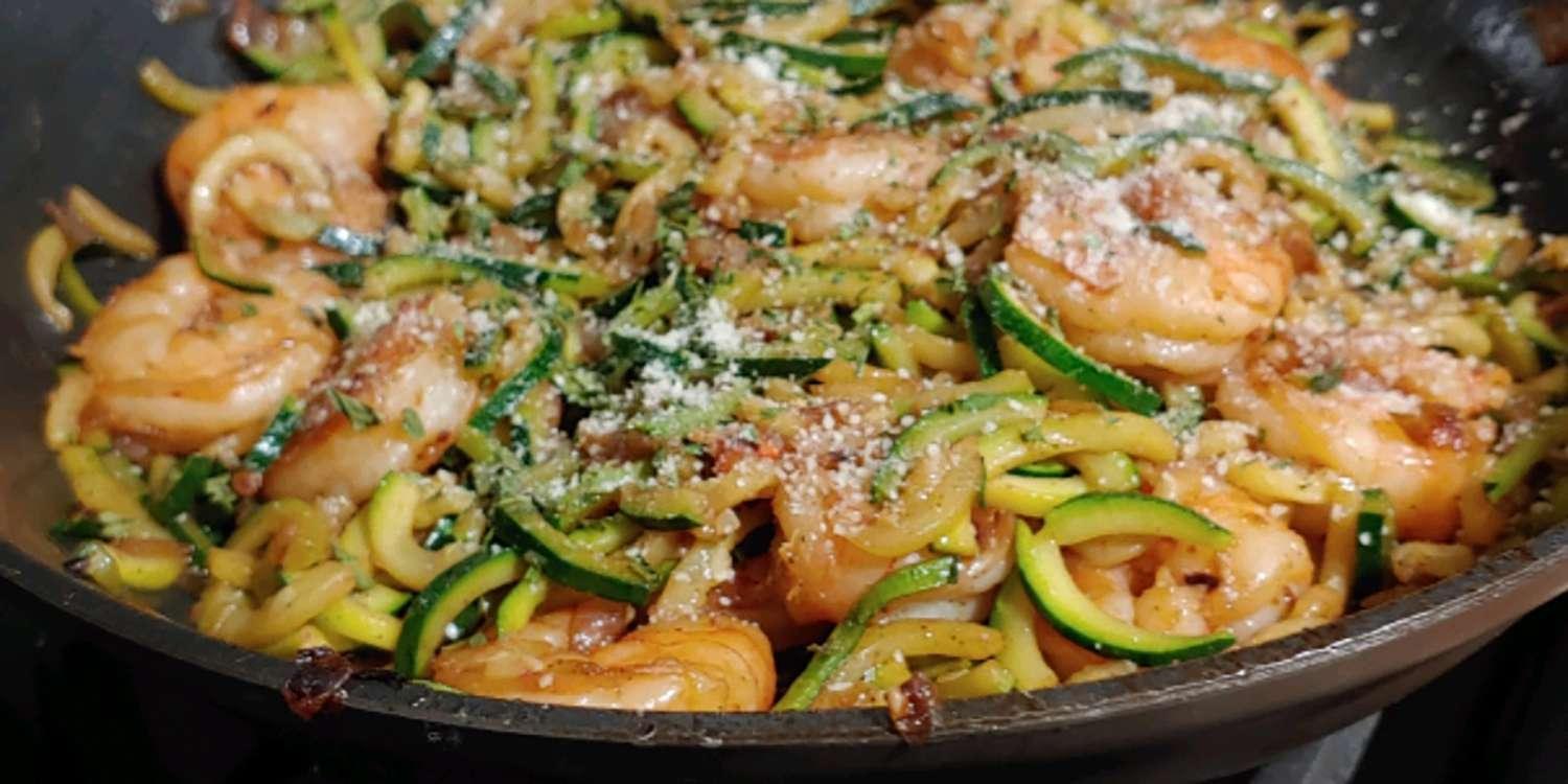 Zucchini Noodle Shrimp Scampi Zucchini Noodle Shrimp Scampi