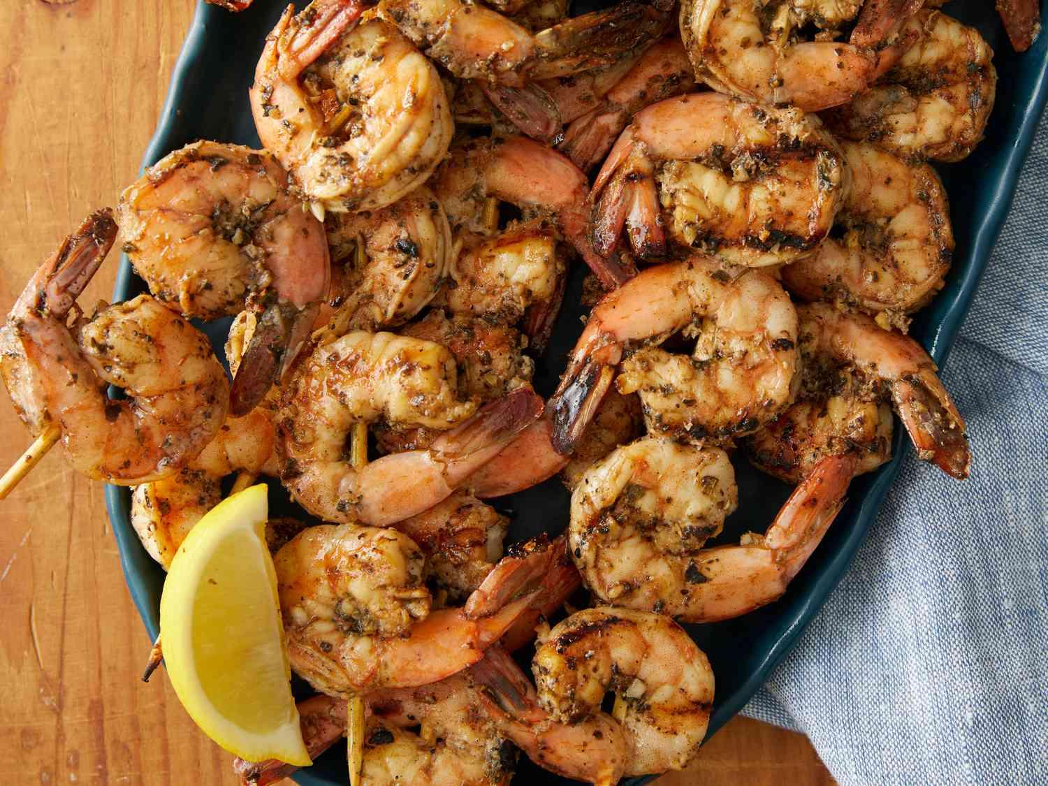 Grilled Garlic and Herb Shrimp Grilled Garlic and Herb Shrimp