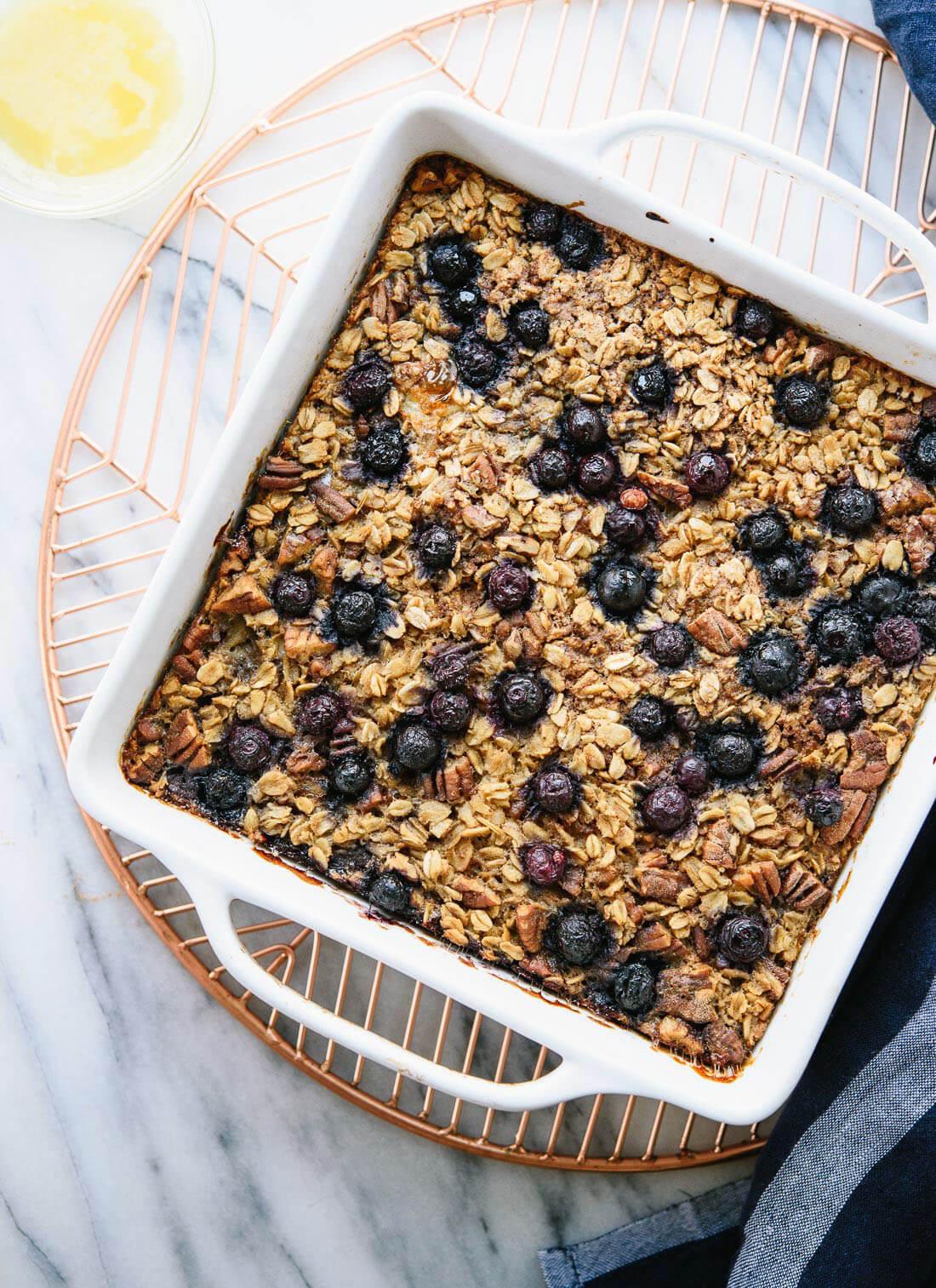Blueberry Baked Oatmeal Blueberry Baked Oatmeal