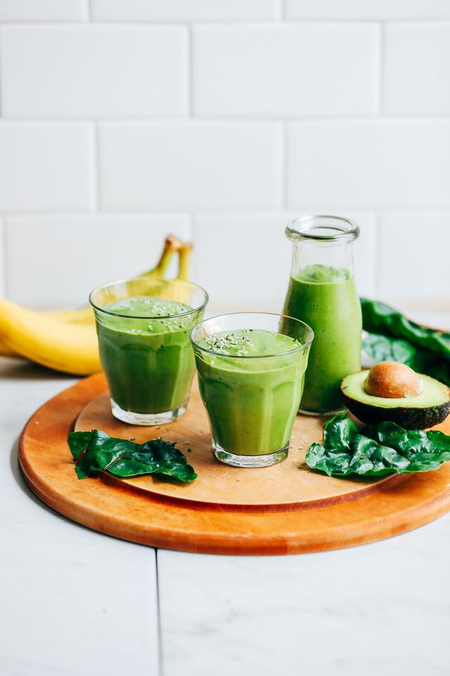 Creamy Avocado Banana Green Smoothie Creamy Avocado Banana Green Smoothie
