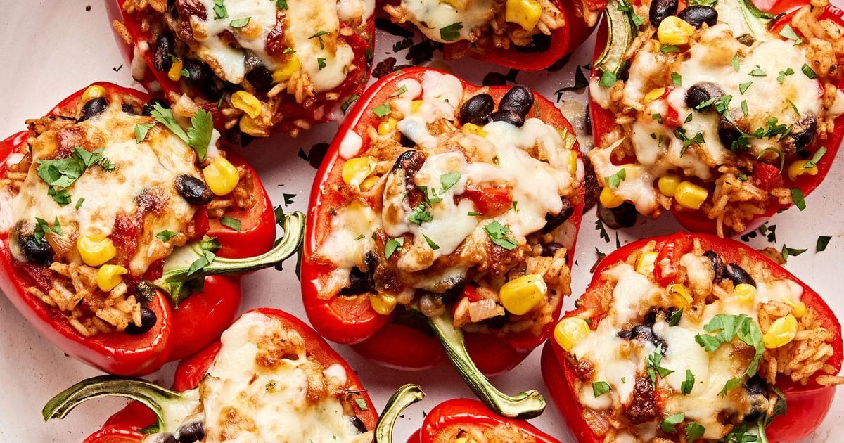 Vegetarian Stuffed Peppers Vegetarian Stuffed Peppers