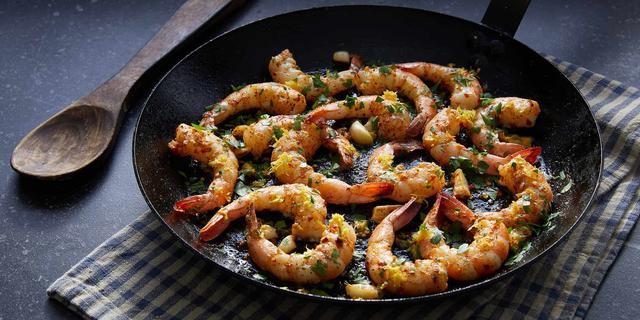 Lemon-Garlic Shrimp Lemon-Garlic Shrimp