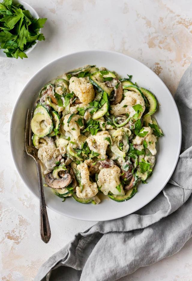 Zucchini Noodle Fettuccine Zucchini Noodle Fettuccine