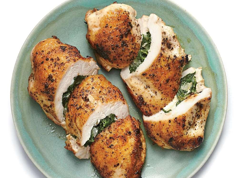 Spinach & Feta Stuffed Chicken Breasts Spinach & Feta Stuffed Chicken Breasts