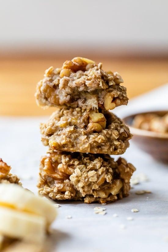 Healthy Banana Oatmeal Cookies Healthy Banana Oatmeal Cookies